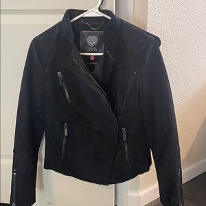 Vince Camuto Black Leather Jacket